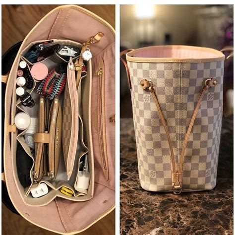 lv neverfull diaper bag organizer|How to Organize Your Neverfull .